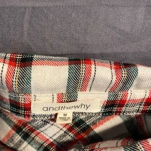 Lightweight flannel shirt